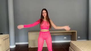 Pink Fishnet Bodysuit  Yoga and Stretching Test  Transparent Try-On Haul