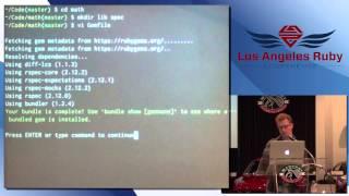 LA Ruby Conf 2013 - Impressive Ruby Productivity with Vim and Tmux by Chris Hunt