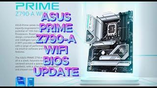 ASUS Prime Z790-A WIFI BIOS update tutorial | How to asus prime z790-A WIFI bios update |
