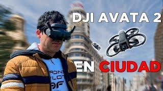 ¿Cómo volar el DJI AVATA 2 en CIUDAD? Primer DRON FPV con MARCADO DE CLASE 