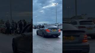 Mercedes C63 AMG W204 Driveby + LOUD Revs!