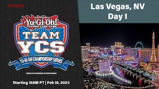 Welcome to Day 1 of the Yu-Gi-Oh! TCG TEAM YCS in Las Vegas!