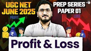 UGC NET June 2025 Paper 1 |  Profit & Loss Part-2  | UGC NET Paper 1 Preparation | By Masroor Sir