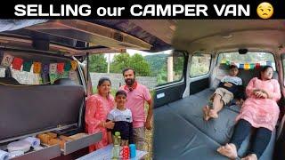 Selling our CAMPER VAN | Most affordable Budget Camper van Build in India | Maruti EECO