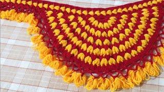 New Lastest Crochet Toran Design ll Woolen Craft Ideas Door Toran Making