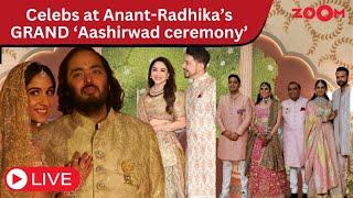 LIVE: Anant Ambani & Radhika Merchant’s ‘Aashirwad’ ceremony post wedding
