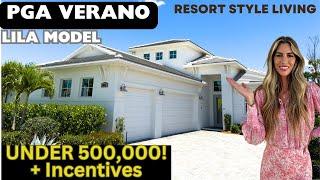 PGA Verano Port St Lucie FL New Home Construction | LILA Model 3 bed 3 bath