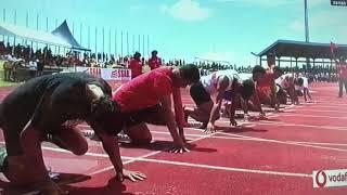 Saint Joseph College (SAMOA) ( 2 place  100m ) Senior Boys 2023 (Ropati Paio )