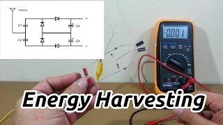 Energy Harvesting from Electromagnetic Signals - Rectenna