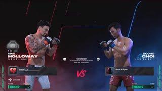 Max Holloway vs Dooho Choi | Featherweight Bout | UFC 5 | PS5 Gameplay