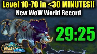 The Fastest WoW Speedrun Ever: 10-70 In Under 30 Minutes!