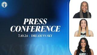 Postgame Press Conference | Sky vs Dream | July 10, 2024