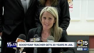 Goodyear teacher sentenced to 20 years in prison for sexual contact with boy