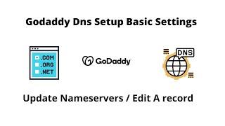 Godaddy Dns Setup (Update Nameservers/Add A Record) For Another Host