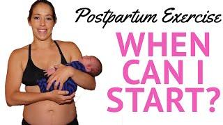 How Soon Can I Workout after Giving Birth? | Exercise After Baby Postpartum Guidelines