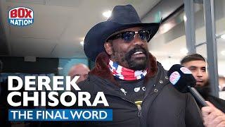 "I Put The Fear Of God In Him!" - Derek Chisora Reacts To Weigh-In