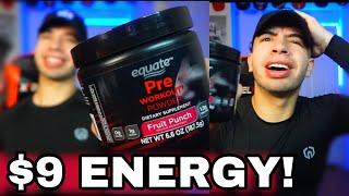 Equate PRE WORKOUT Review: Energy for Fitness & Gamers (Cheap Walmart Supplements)