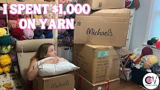 I Spent $1,000 on Yarn | Unboxing | Haul