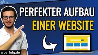 Der Perfekte Website Aufbau (2025): So Muss Deine Website & Startseite Strukturiert Sein! | Tutorial
