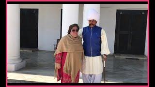Zain Zia with Prince Fateh Khan Malik Atta - Few days before His Death