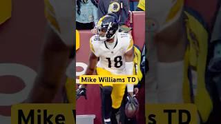 FIRST GAME. FIRST CATCH. FIRST TD. Welcome to Pittsburgh Mike Williams! #BALvsPIT 11/17 • 1 PM • CBS