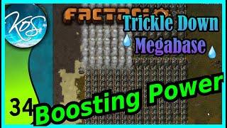 Factorio Trickle Down Megabase 34 - BUILDING UP NUCLEAR POWER - Let's Play