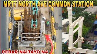 Rebar naitayo na MRT7 NORTH AVE COMMON STATION UNIFIED GRAND CENTRAL STATION UPDATE 06/26/2024