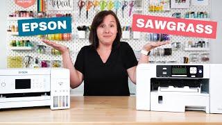 Sawgrass vs. Epson: Which Sublimation Printer is Right for You?