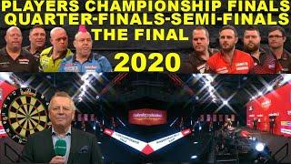 QF SF F 2020 Players Championship Finals