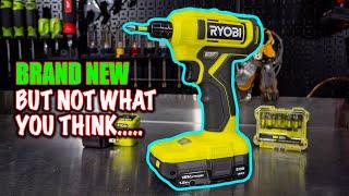 $59 RYOBI TOOLS ALL-NEW 18V ONE+ 1/4" HEX Cordless Screwdriver [PCL212]