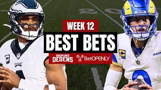 Best Bets - NFL Week 12 - Disciplined Degens Podcast