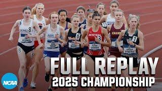 2025 NCAA DIII outdoor track & field championship (May 23) I FULL REPLAY