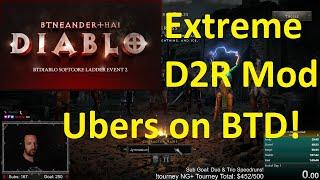 $350 NEW LADDER! Race to Ubers! S2 of BTD! - Diablo 2 Resurrected