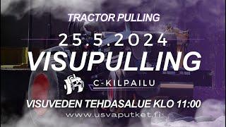 Kooste - Tractor pulling C-kilpailu 25.5.2024 Visuvesi