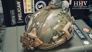 HHV HARD HEAD VETERANS Ballistic Helmet ATE® GEN2 HHV SETUP ASMR