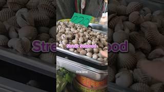 Street Seafood in Thailand #freshseafood #Thailandvlog