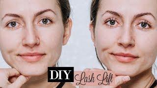 DIY Lash Perm at home | BEFORE & AFTER