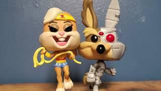 Funko Pop Reviews: Wile E. Coyote as Cyborg & Lola Bunny as Wonder Woman