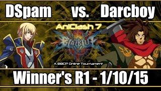 AniClash 7 - BBCP - [W-Bracket] - ChaosCloud0 (Jin) vs DarcBoy7 (Bang, Kagura)