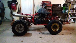 1987 Yamaha Warrior Project Part 1. Disassembly