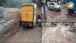 MD Lines Golconda Road in Ruins for two years, Residents suffer unbearable hardships