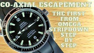 Stripdown to service omega co-axial cal.2500 seamaster profesional Planet Ocean 600m chronometer
