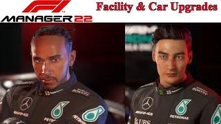 F1 Manager 22 Gameplay - Vehicle and Facility Upgrades
