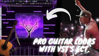 How To Make Guitar Samples for Rod wave and Toosii | Best FREE Guitar Vsts 2023 4k