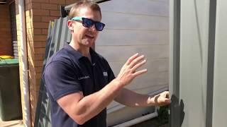 How to install a standard Colorbond fencing panel - Outback Fencing