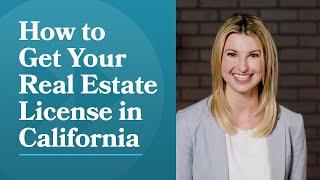 How to Get Your Real Estate License in California | The CE Shop