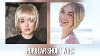Popular Short Length Ladies Wigs From Valentine Wigs