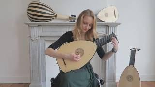 Ieva Baltmiskyte plays Galliard to Lachrimae by John Dowland on 8 course lute by Muzikkon