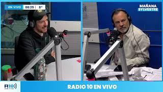#MañanaSylvestre - Juan Amorín debuta en Radio 10 con #ConflictoDeIntereses