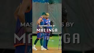 Master Malinga guides  Apprentice Ashwani executes  | #MumbaiIndians #PlayLikeMumbai
